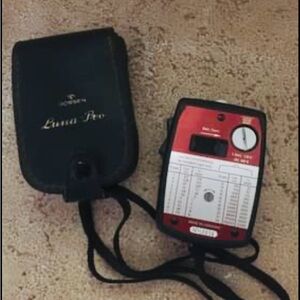 Gossen Luna Pro Light Meter with Case Vintage Analog